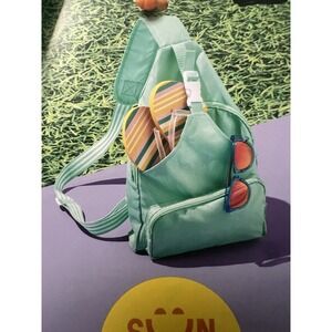 Sun Squad Sling Bag‎ with pockets, Teal New
